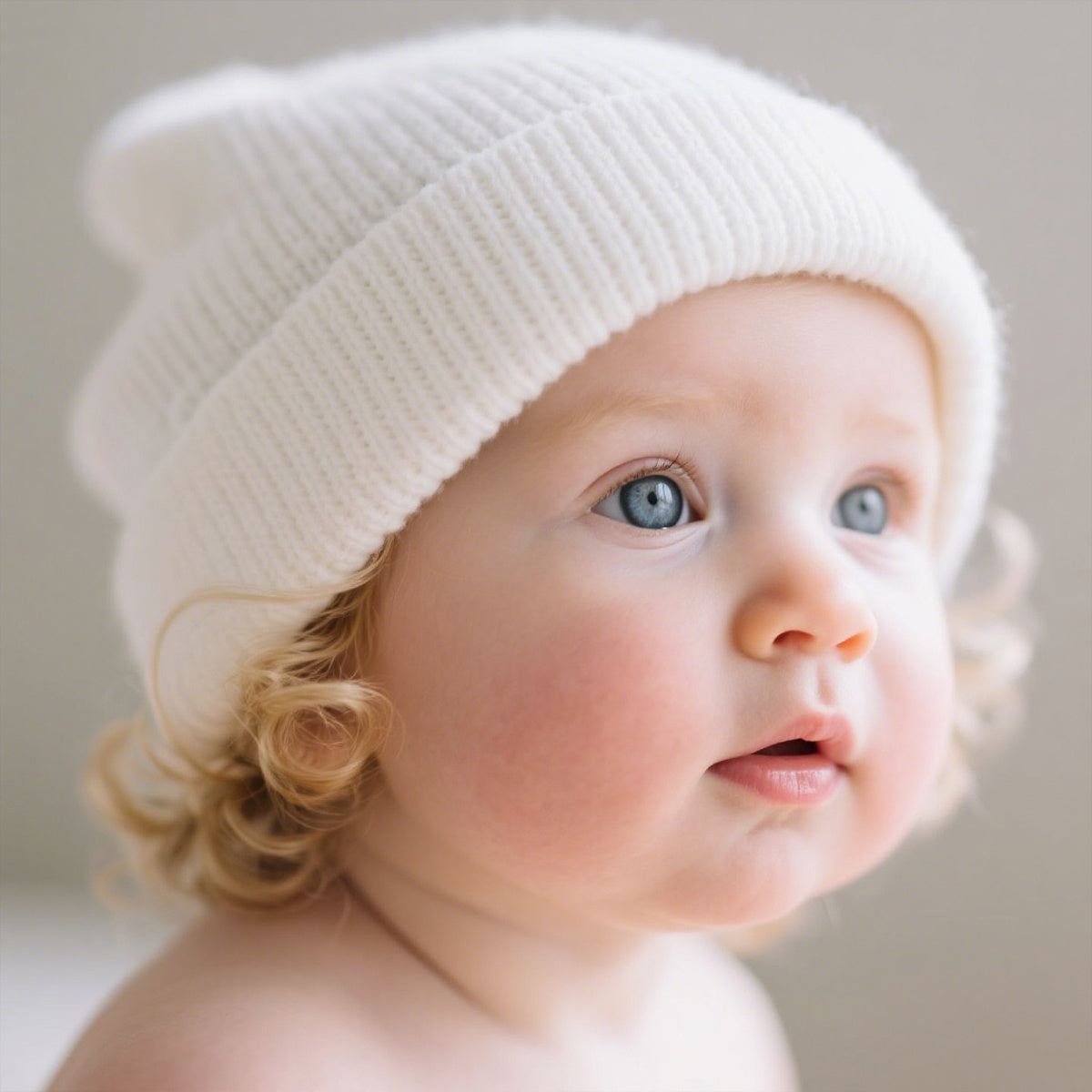 1pc Unisex Newborn Baby Knitted Hat Autumn Winter Soft Baby Beanie Hats for Kids 0-3Y Months Boys Girls