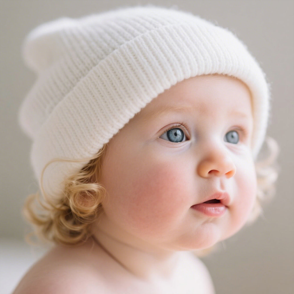 1pc Unisex Newborn Baby Knitted Hat Autumn Winter Soft Baby Beanie Hats for Kids 0-3Y Months Boys Girls