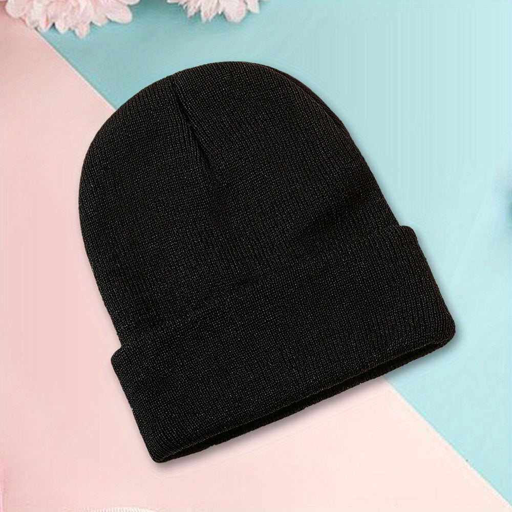 1pc Unisex Newborn Baby Knitted Hat Autumn Winter Soft Baby Beanie Hats for Kids 0-3Y Months Boys Girls