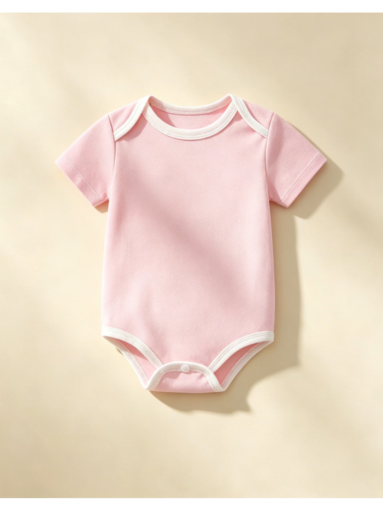 3pcs Set: Triangle Onesies for Baby Girls and Boys, Three Basic Solid Colors, Simple and Versatile Design, Soft and Comfortable, Easy to Change Diapers, Suitable for Casual Attire and Outdoor Activities, Making Them the Perfect Baby Gift