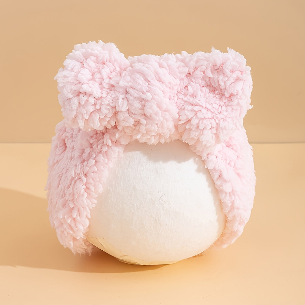 Newborn Fleece Lined Beanie with Bowknot, Soft Cozy Warm Winter Hat, Perfect for Daily Wear